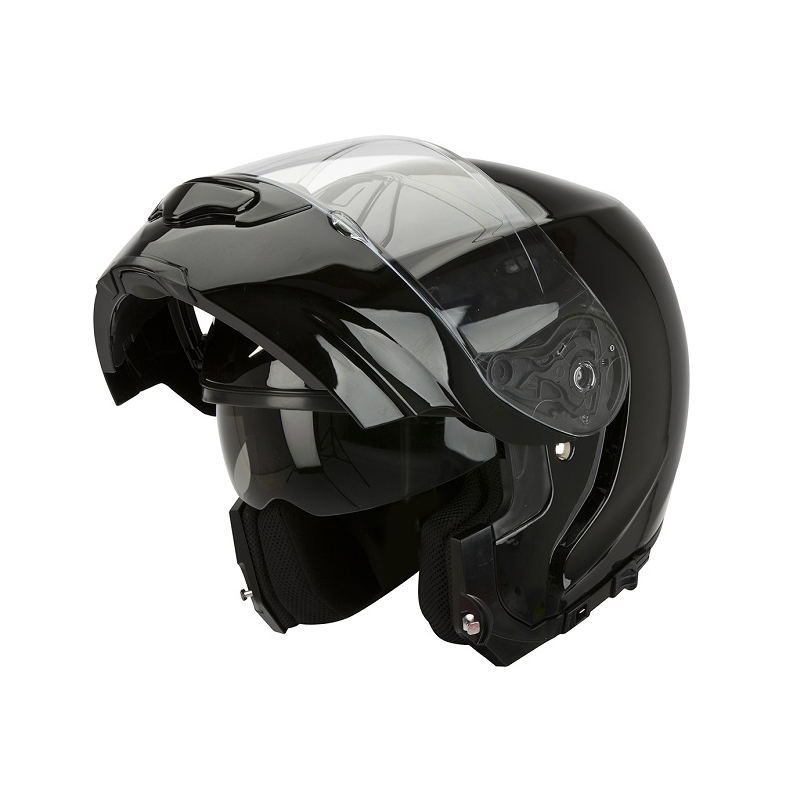 Moto přilba výklopná Scorpion EXO-3000 černá lesklá