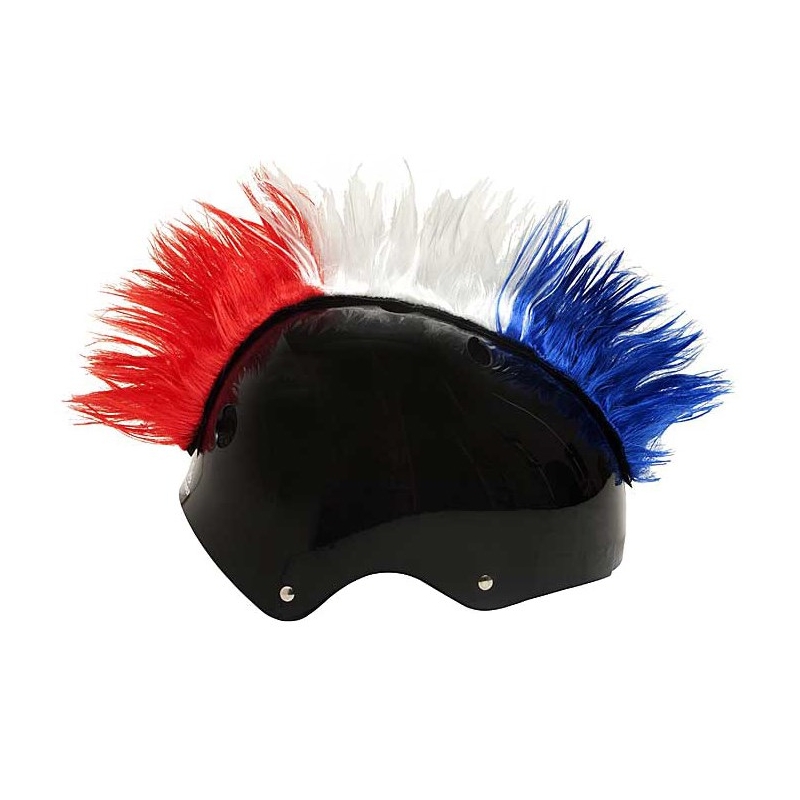 Číro na helmu Wiggystyle červeno/bílo/modré