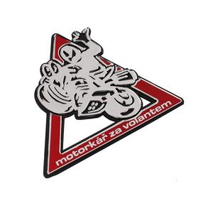 3D lipdukas Motociklininkas už vairo