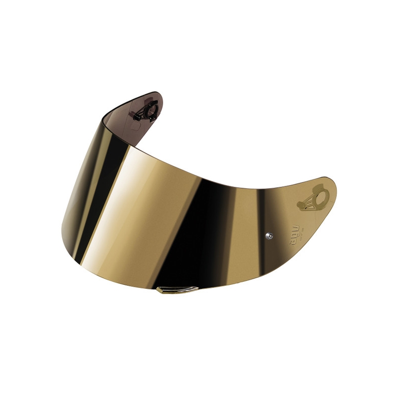 "Max Vision" auksinis iridžio pleksikas "Lazer Rafale" šalmui