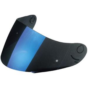 "Lazer Kite", "Osprey", "Kestrel", "Verti" šalmų veidrodinis mėlynas pleksikas