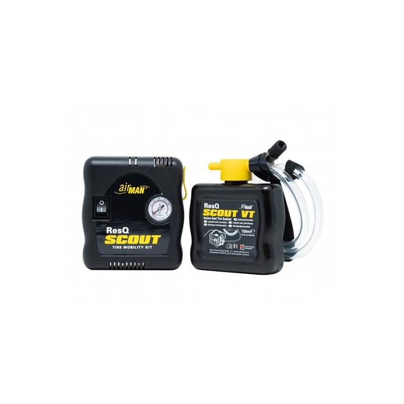 Automatinis padangų remonto rinkinys airMAN ResQ Scout VT MOTO