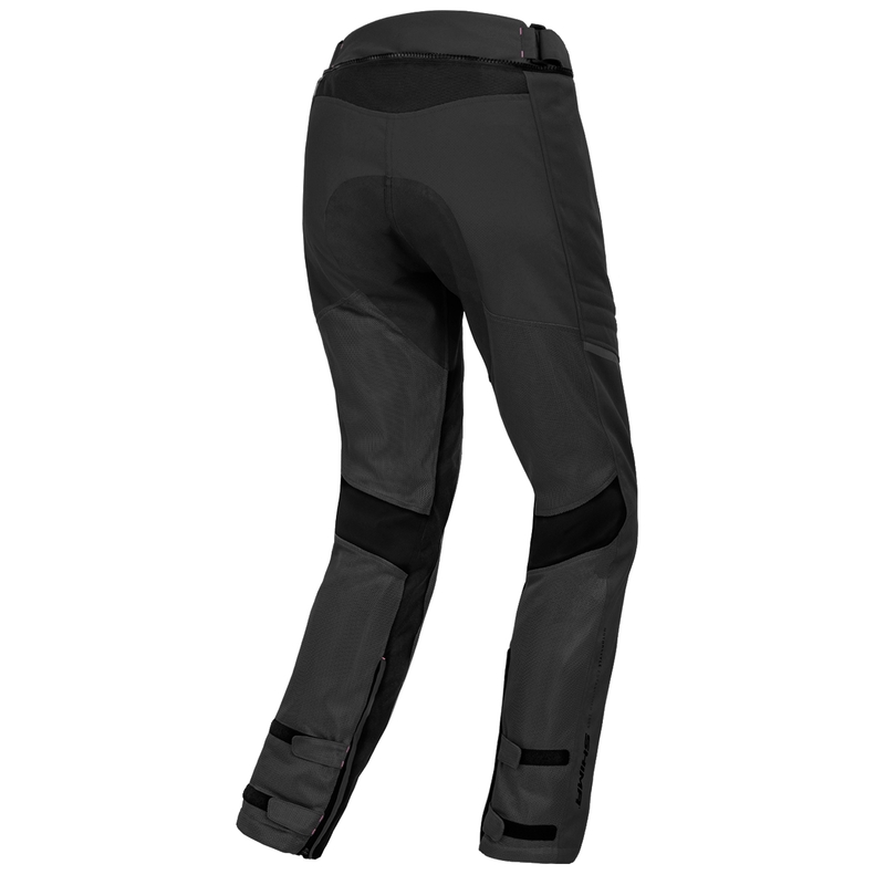 Moteriškos "Shima Jet Black" motociklininko kelnės