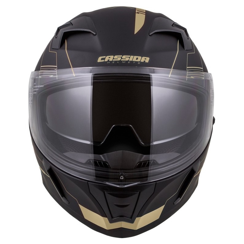 Integrální přilba Cassida Integral 3.0 Turbohead černo-zlatá