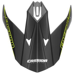 Šalmas Cassida Libor Podmol juoda-pilka-fluo geltona