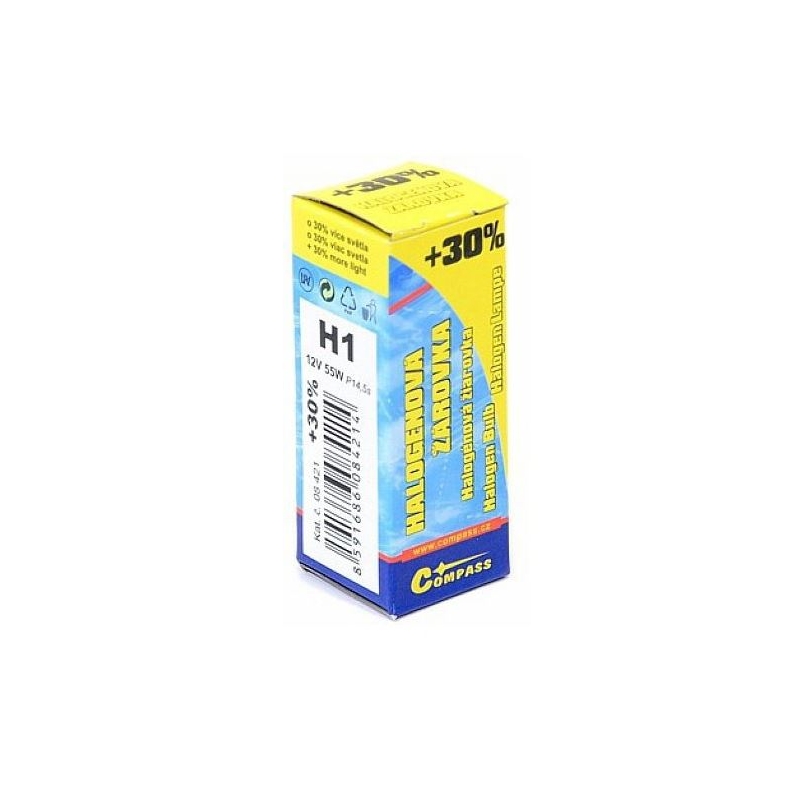 Lemputė 12V H1 55W +30%