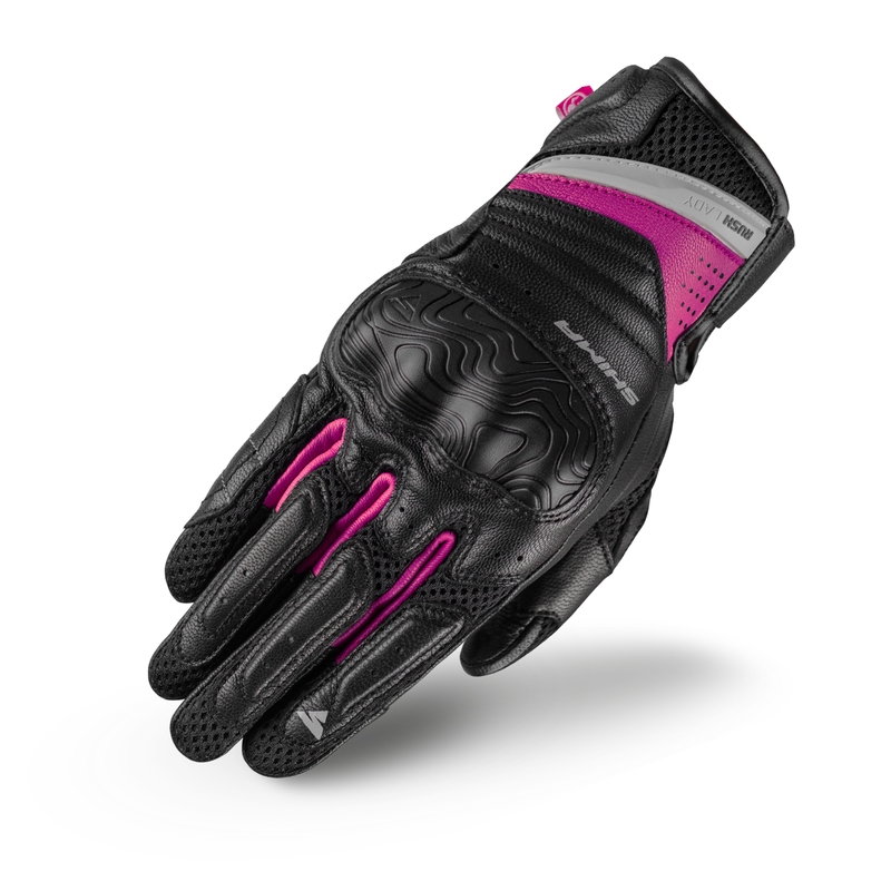 Shima Rush moteriškos motociklininko pirštinės black-fuchsia