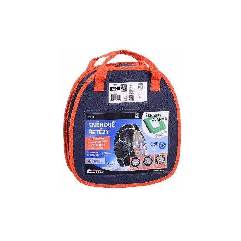 Sněhové řetězy X50 3,0mm 9mm NYLON BAG