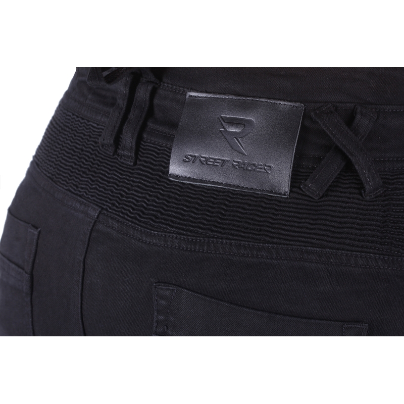 Moteriški džinsai Street Racer Stretch II Slim fit CE black