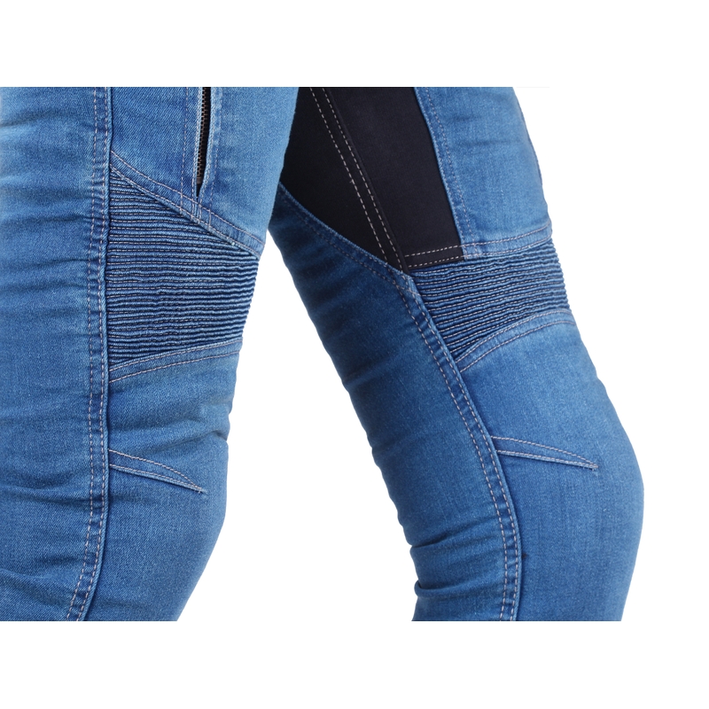 Moteriški džinsai Street Racer Stretch II Slim fit CE blue