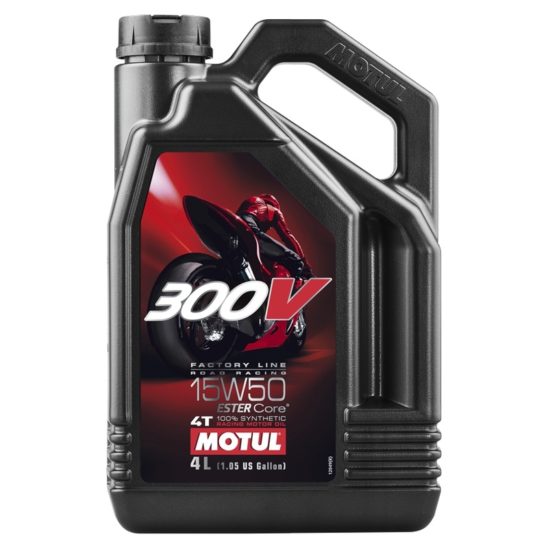"Motul 300V 4T FL Road Racing 15W50" 4 l