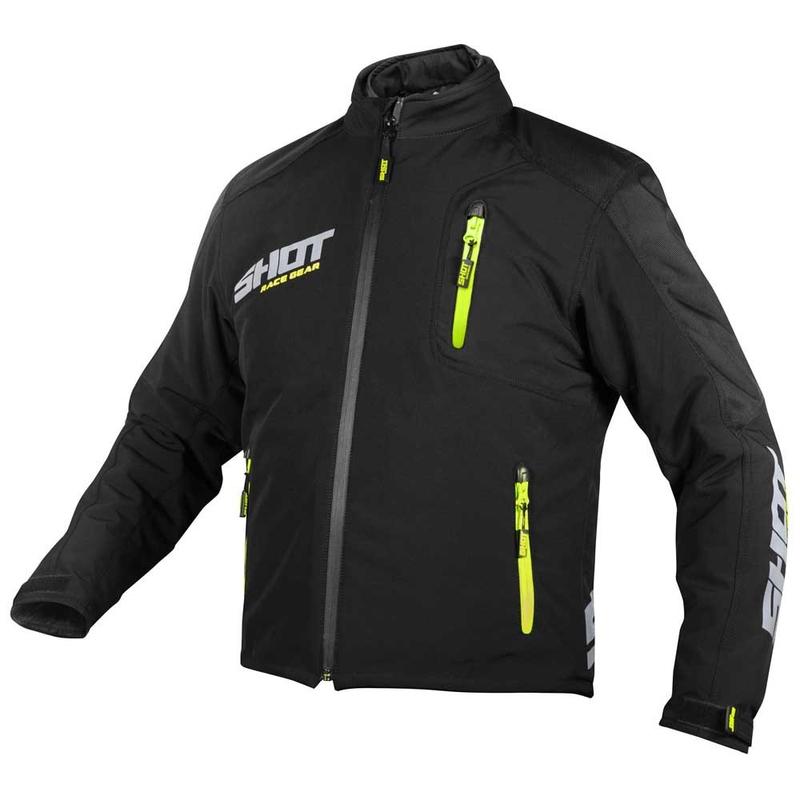 Shot Climatic striukė juoda-fluo geltona išpardavimas