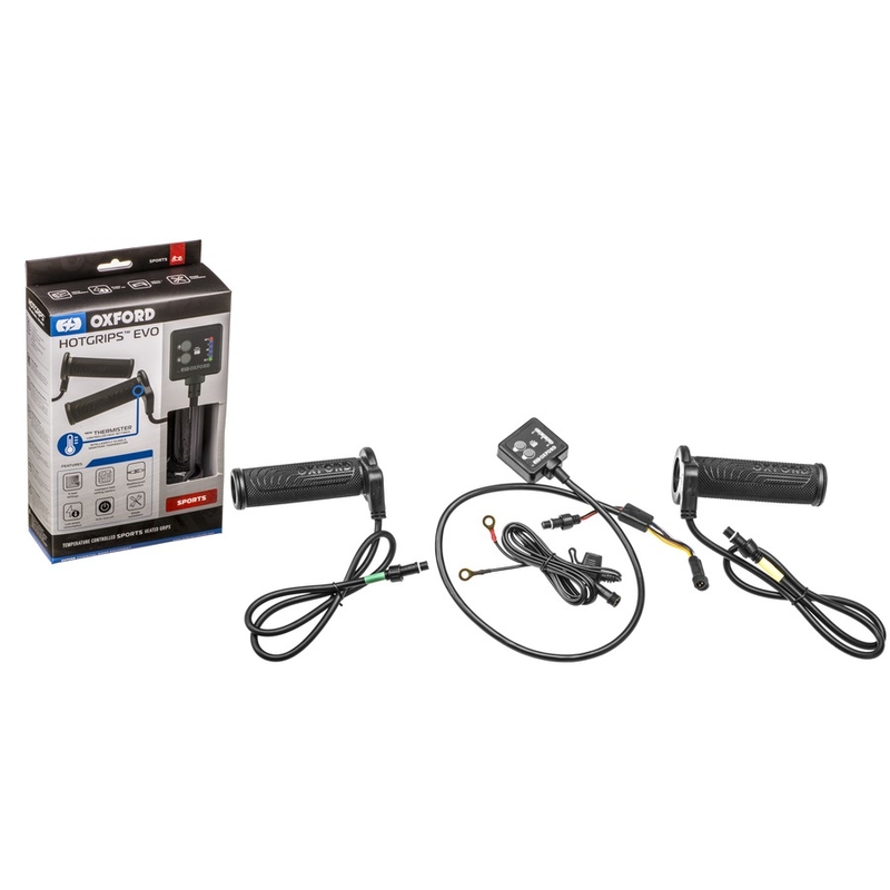 "Oxford Hotgrips Evo Thermistor Sports" šildomos rankenos