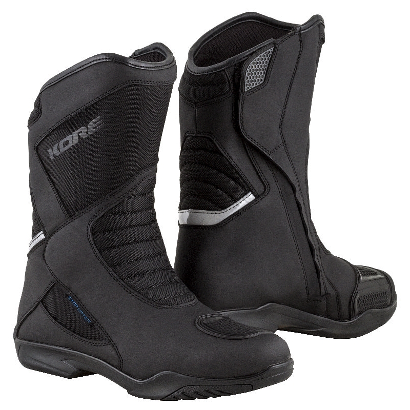 "Kore Touring Mid 2.0 Flex Mesh" juodi motociklininko batai