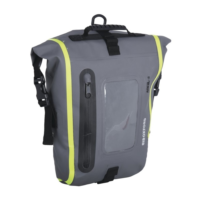 Kuprinė motociklui Oxford Aqua M8 black-grey-fluo yellow