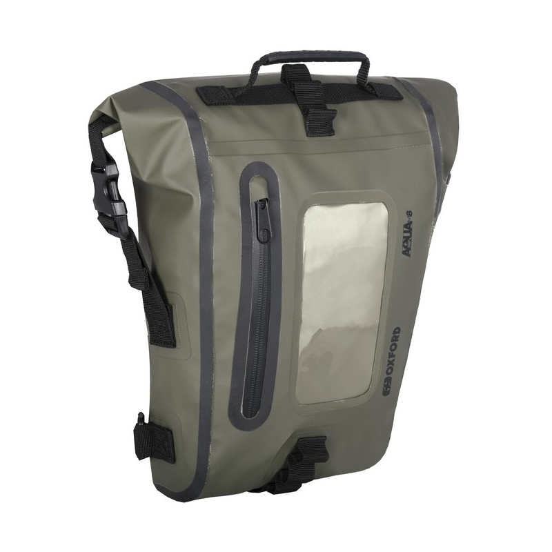 Tankbag na motocykl Oxford Aqua M8 černo-khaki zelený