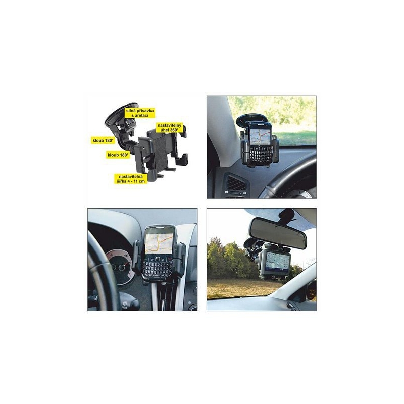 Držák PDA/GPS multi angle s kloubem