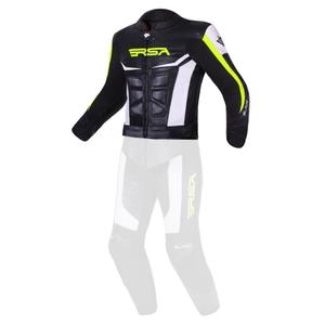 Pánská bunda RSA Blade černo-bílo-fluo žlutá výprodej