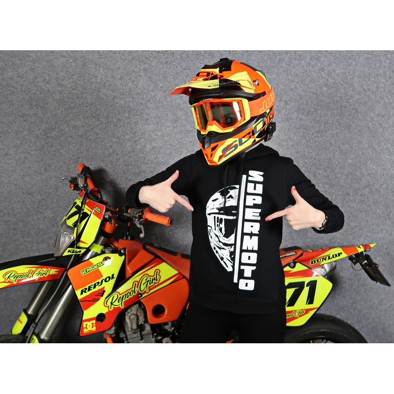 Moteriški džemperiai SUPERMOTO black išpardavimas