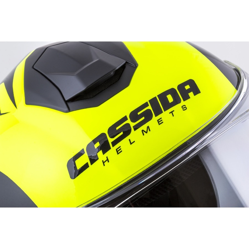 Integrální přilba Cassida Integral GT 2.0 Ikon černo-fluo žlutá