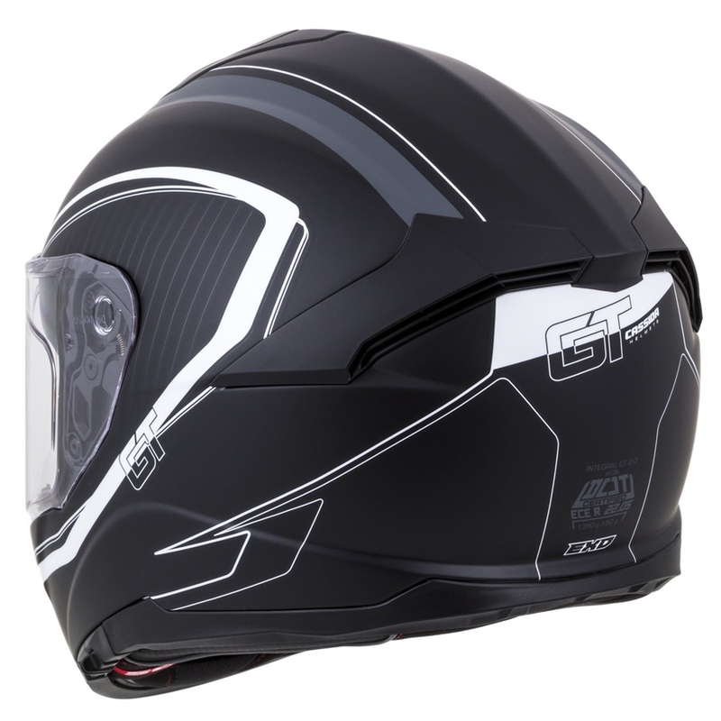 Integrální přilba Cassida Integral GT 2.0 Reptyl černo-bílá výprodej