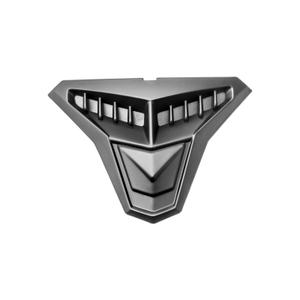 "Cassida Integral GT 2.0" šalmo priekinės ventiliacijos dangtelis, juodas matinis