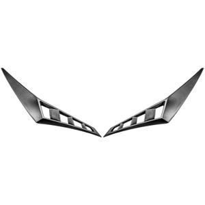 Galinės viršutinės ventiliacijos angos dangteliai "Cassida Cross Pro II" šalmui juodi