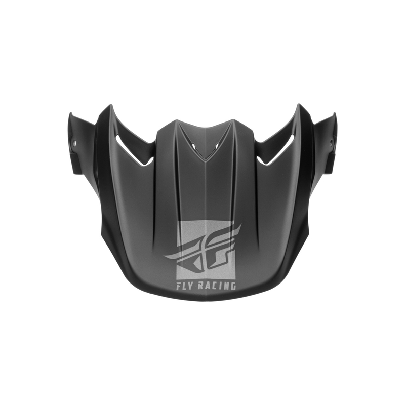 Kšilt pro přilbu FLY Racing F2 černý matný