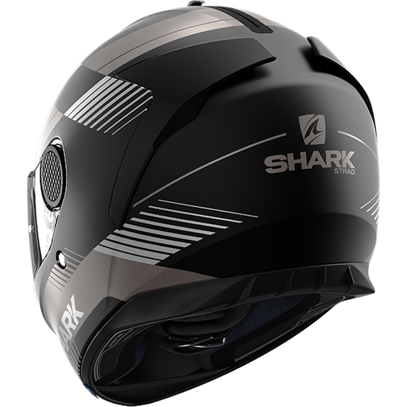 Integrální přilba SHARK SPARTAN Strad černo-šedá výprodej