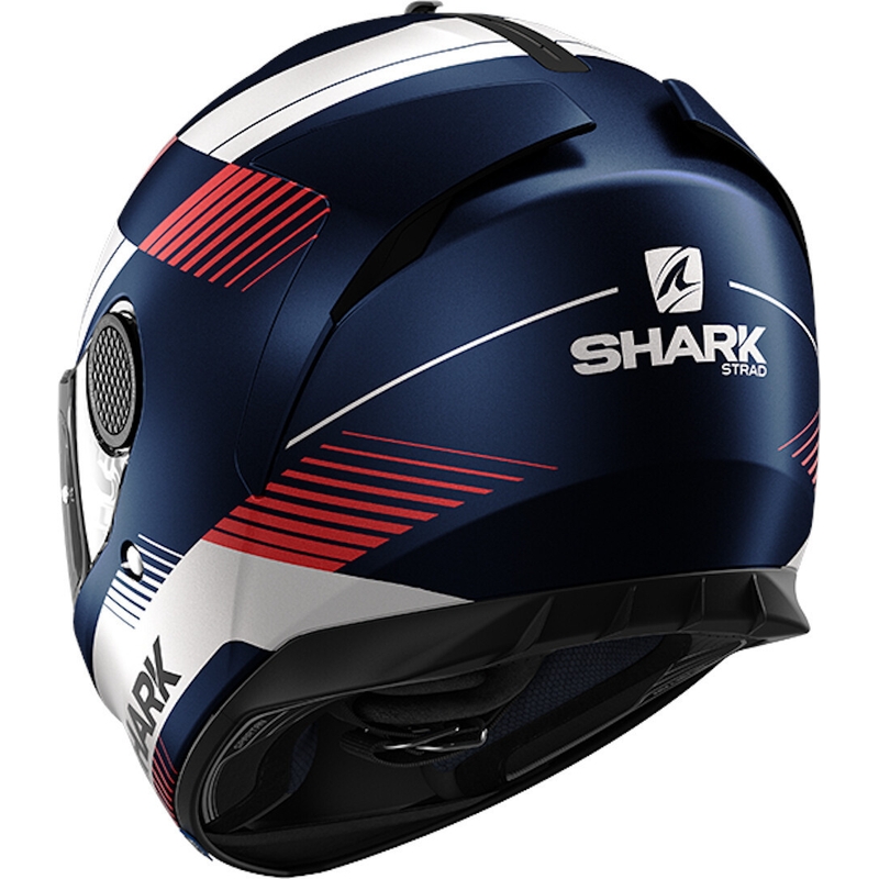 Integrální přilba SHARK SPARTAN Strad modro-stříbrno-červená