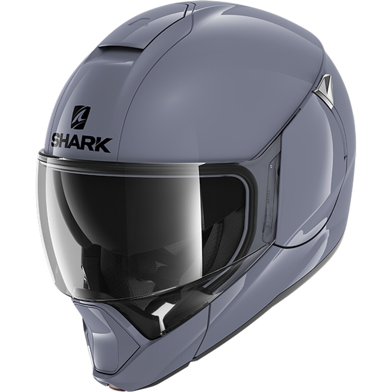 Vyklápěcí přilba SHARK EVOJET Blank šedá