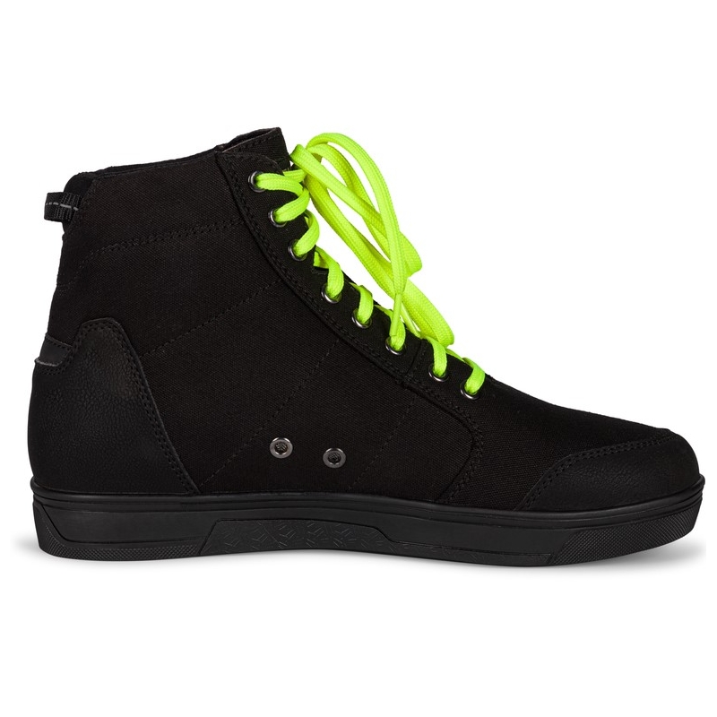 Ozone Town juodai-fluo geltoni motociklininko batai
