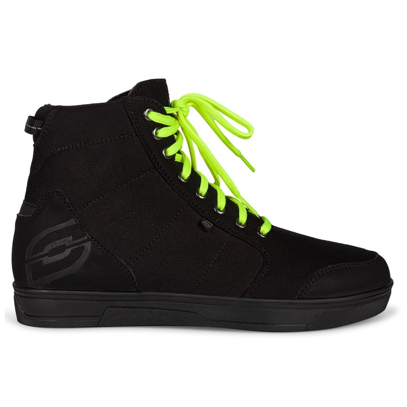 Ozone Town juodai-fluo geltoni motociklininko batai