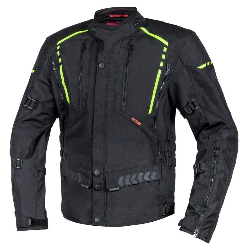 Moto bunda Ozone Tour II černo-fluo žlutá výprodej