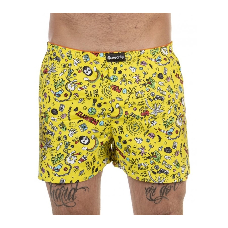Boxerky Meatfly Agostino Double pack - Jamm výprodej