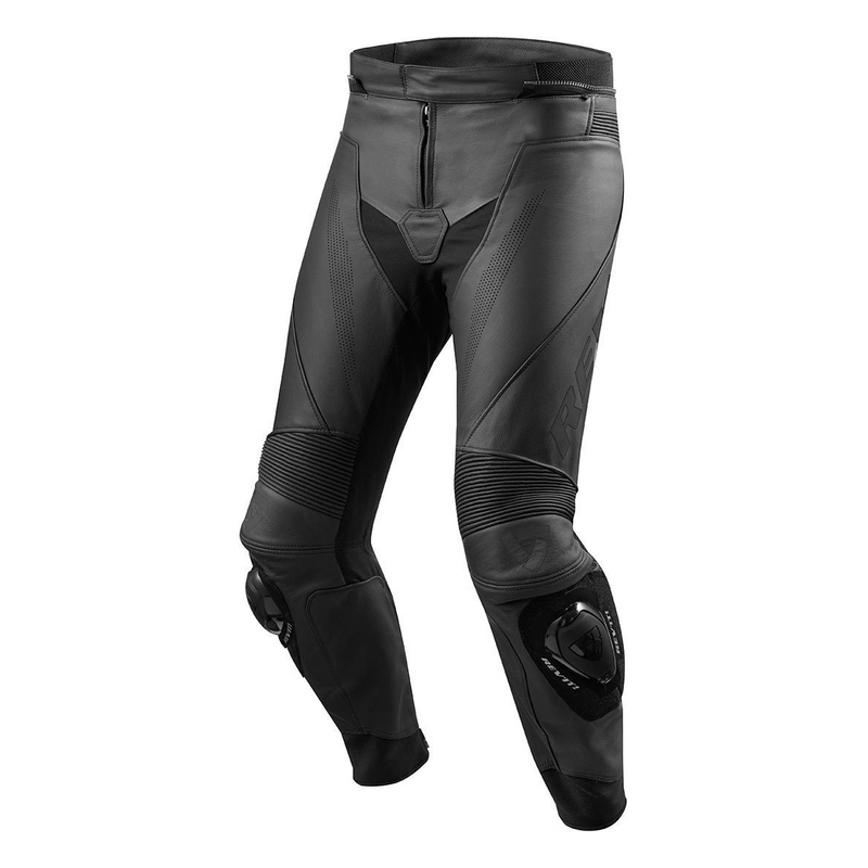 "Revit Vertex GT" juodos odinės motociklininko kelnės išpardavimas