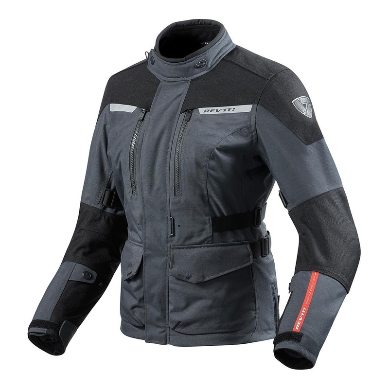 Moteriška moto striukė "Revit Horizon 2" antracitinė/juoda išpardavimas