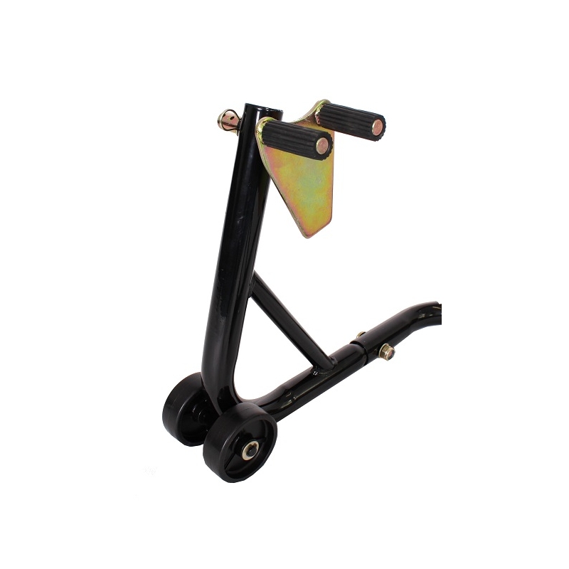 Moto stojan přední s kolečky R-TOOL - II. jakost