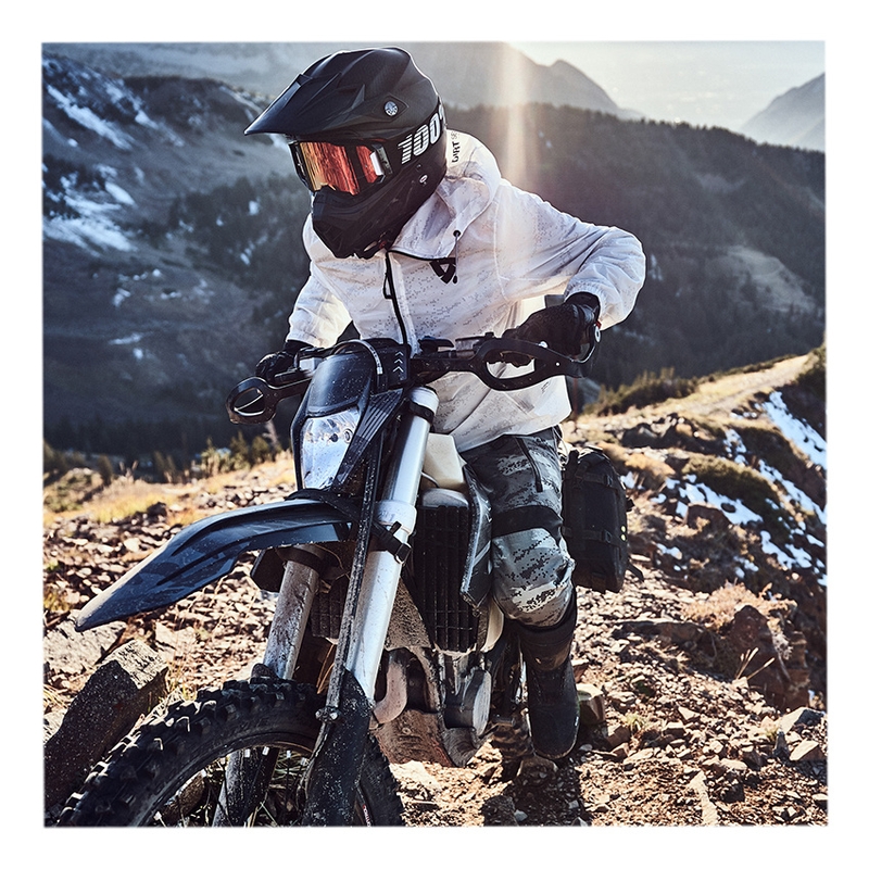 "Revit Rain Smock Barrier" motociklininko striukė nuo lietaus Balta