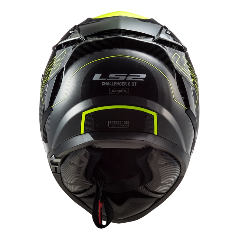 Integrální přilba na motorku LS2 FF327 Challenger CT2 Fold černo-fluo žlutá