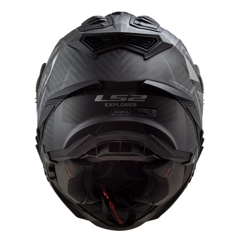 Enduro šalmas LS2 MX701 Explorer C Focus juoda-pilka-fluo geltona