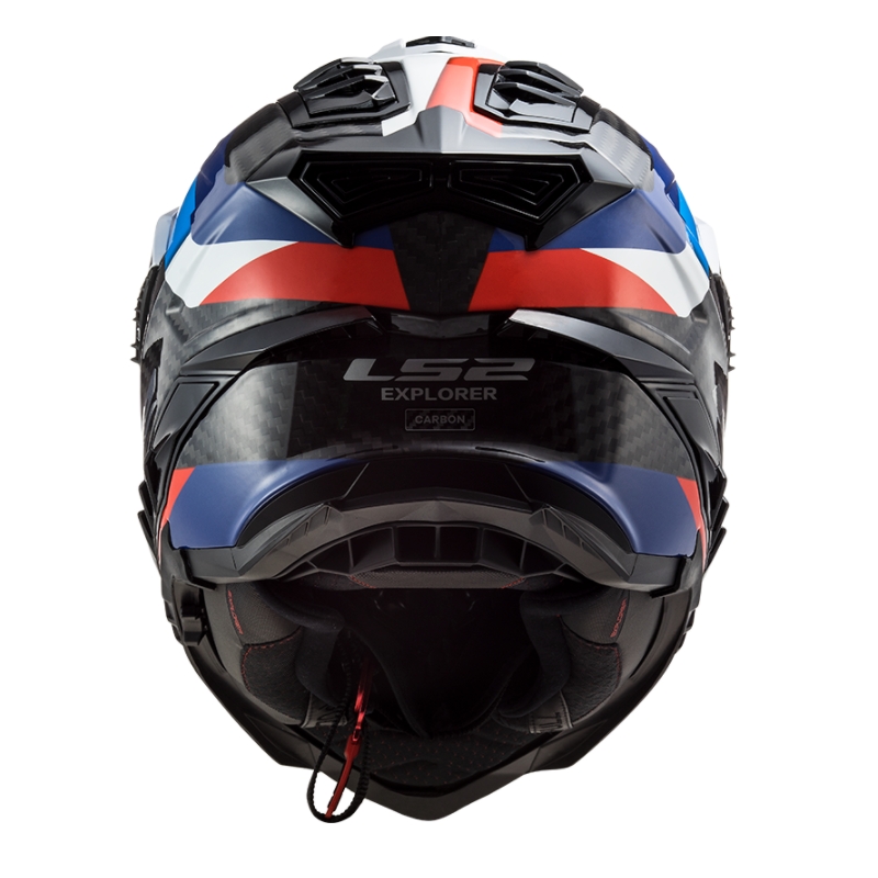 Enduro přilba LS2 MX701 Explorer C Frontier černo-modro-bílá