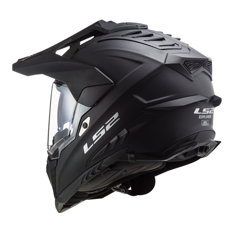 Enduro šalmas LS2 MX701 Explorer Solid Black