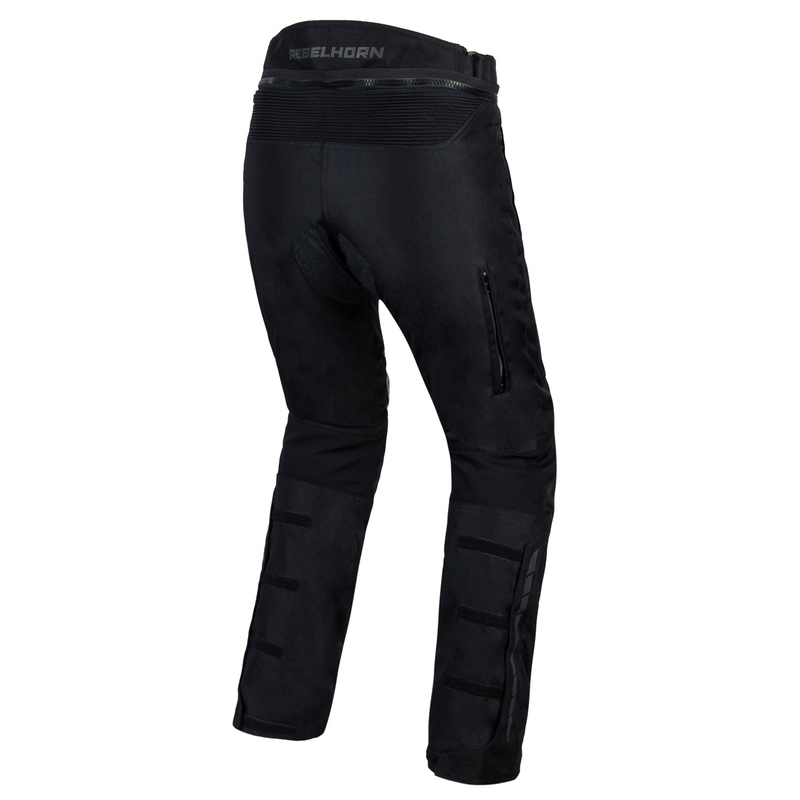 Moteriškos moto kelnės Rebelhorn Hiker III black-grey išpardavimas