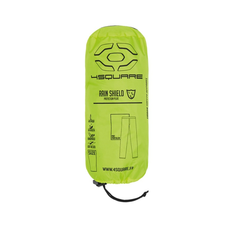 Moto kalhoty do deště 4SQUARE Bristol černo-fluo žluté