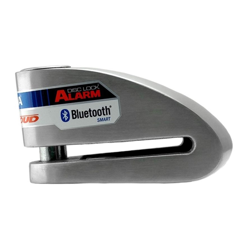 Zámek na kotoučovou brzdu XENA XX15 Bluetooth stříbrný