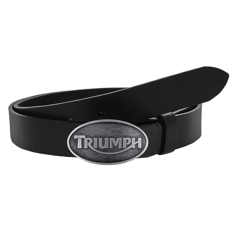 Odinis moto diržas su "Triumph" sagtimi