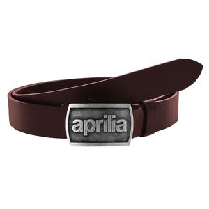 Odinis moto diržas su sagtimi Aprilia rudas