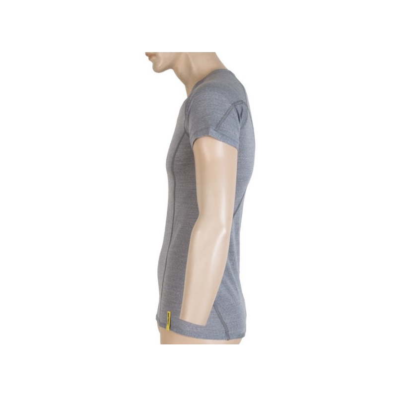 Pánské funkční triko Sensor Merino Active šedé - krátký rukáv výprodej