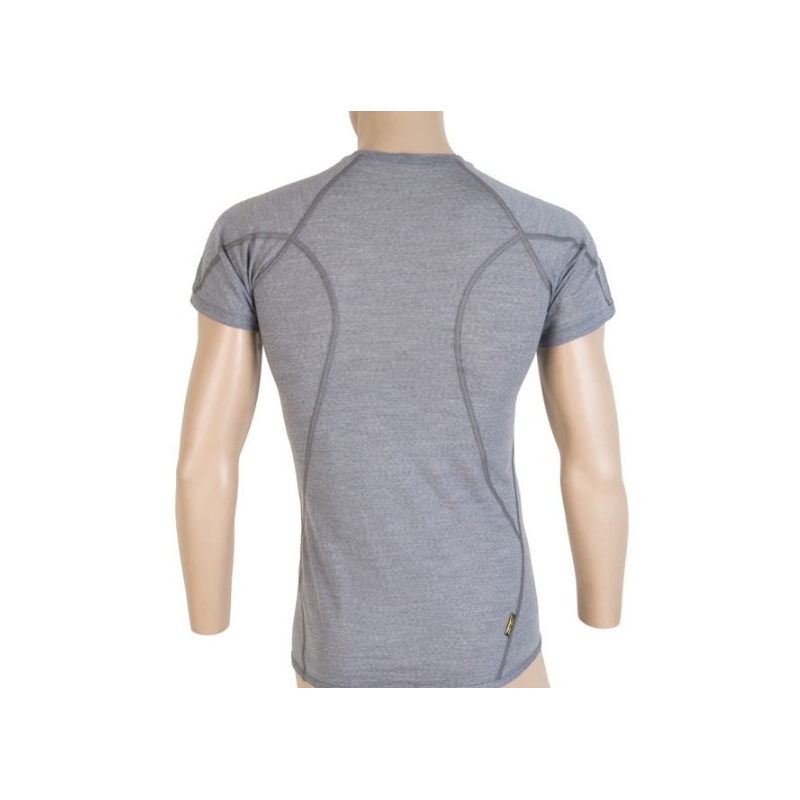 Pánské funkční triko Sensor Merino Active šedé - krátký rukáv výprodej